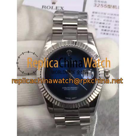 Replica Rolex Datejust 41 Lapis Lazuli HK Stainless Steel Blue Dial Swiss 3255