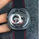 Replica Sevenfriday Q Series Q3/04 Bullrush Rally 2016 Limited Edition PVD Black Dial Miyota 8219