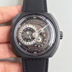 Replica SevenFriday Q-Series Q3/01 PVD Black Dial Miyota 8219