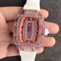 Replica Richard Mille RM07 Ladies Sapphire Orange & Diamonds Dial M6T51