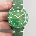 Replica Omega Seamaster 120 Vintage 135.0027 1969 JH Stainless Steel Green Dial Swiss 2824-2