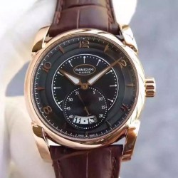 Replica Parmigiani Fleurier Kalpa Tonda PF012506 Rose Gold Black Dial Swiss PF331