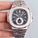 Replica Patek Philippe Nautilus Chronograph 5980 JF Stainless Steel Blue Dial Swiss CH28-520C