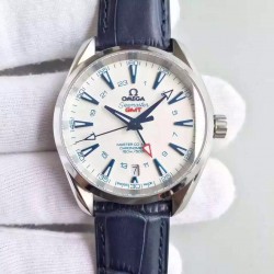 Replica Omega Seamaster Aqua Terra 150M GMT 231.92.43.22.04.001 43MM JH Stainless Steel White Dial Swiss 8605