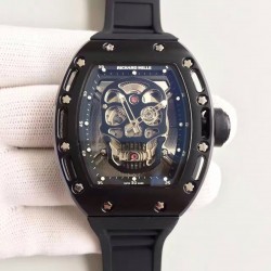 Replica Richard Mille RM052 SF PVD Silver Skull Dial Swiss M6T51