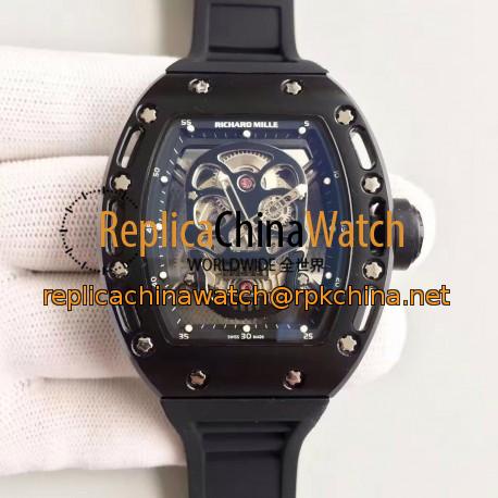 Replica Richard Mille RM052 SF PVD Silver Skull Dial Swiss M6T51