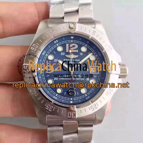 Replica Breitling Superocean Steelfish A1739010-B772-134A N Stainless Steel Blue Dial Swiss 2836-2