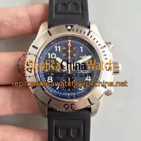 Replica Breitling Superocean Chronograph Steelfish A13341C3/C893/200S/A20DSA.2 N Stainless Steel Blue Dial Swiss 7750