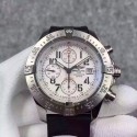 Replica Breitling Super Avenger Limited Edition A13370 N Stainless Steel White Dial Swiss 7750