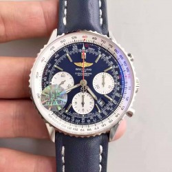 Replica Breitling Navitimer 01 AB012012/BB01/437X/A20BA.1 JF Stainless Steel Blue Dial Swiss 7750