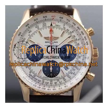 Replica Breitling Navitimer 01 RB012012/BA49/435X/R20BA.1 JF White Dial SWISS 7750