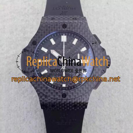 Replica Hublot Big Bang Carbon 301.QX.1724.RX V6 Carbon Fiber Carbon Fiber Dial Swiss HUB4100