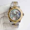 Replica Rolex Yacht-Master 40 116622 JF Stainless Steel & Yellow Gold Blue Mother Of Pearl  Dial Swiss 3135