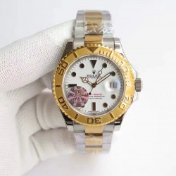 Replica Rolex Yacht-Master 40 116622 JF Stainless Steel & Yellow Gold White Dial Swiss 3135