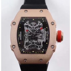 Replica Richard Mille RM27-01 Rafael Nadal Rose Gold Black Dial M9015