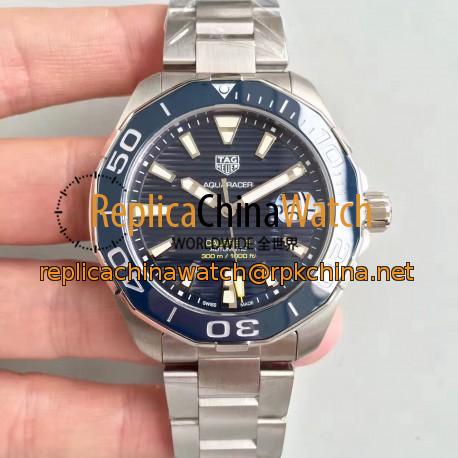 Replica Tag Heuer Aquaracer Calibre 5 WAY201B.BA0927 MK Stainless Steel Blue Dial Swiss 2824-2