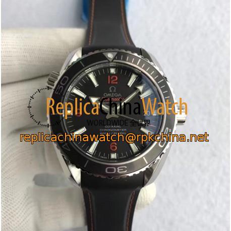 Replica Omega Seamaster Planet Ocean 600M 232.32.46.21.01.005 45.5MM KW Stainless Steel Black Dial Swiss 8500