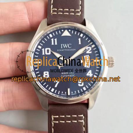 Replica IWC Pilot Mark XVII Le Petit Prince IW326501 MK Stainless Steel Blue Dial Swiss 2892