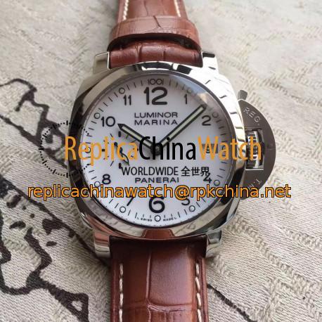 Replica Panerai Luminor Marina 1950 3 Days Automatic Acciaio PAM 523 KW Stainless Steel White Dial Swiss P9000