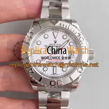 Replica Rolex Yacht-Master 40 116622 EW Stainless Steel White Dial Swiss 3135