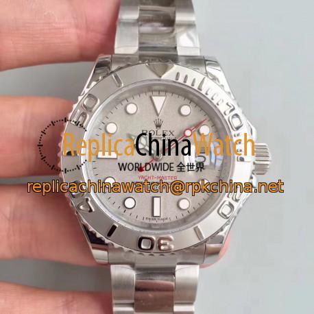 Replica Rolex Yacht-Master 40 116622 EW Stainless Steel Grey Dial Swiss 3135