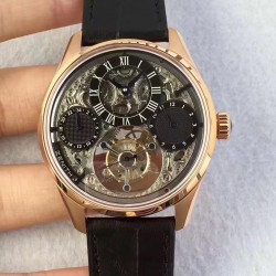 Replica Zenith El Primero Tourbillon BP Rose Gold Skeleton Dial Swiss Tourbillon