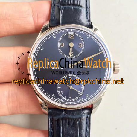 Replica IWC Portugieser Regulateur IW544401 ZF Stainless Steel Blue Dial Swiss IWC 98245