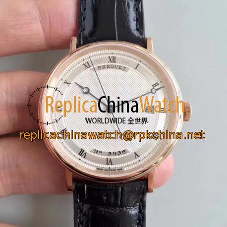 Replica Breguet Classique 5177 FK Rose Gold Silver Dial Swiss Caliber 777Q