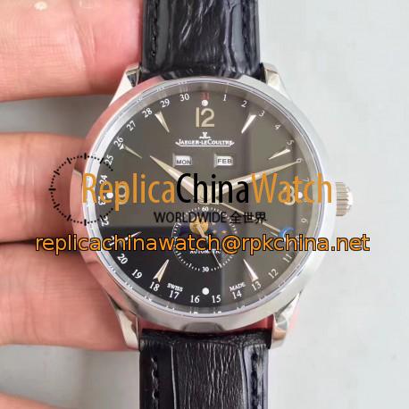 Replica Jaeger-LeCoultre Master Calendar 1558420 BF Stainless Steel Black Dial Swiss Caliber 866/1