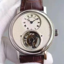 Replica Breguet Classique Complications Tourbillon 5357PT/12/9V6 AX Stainless Steel White Dial Swiss Tourbillon