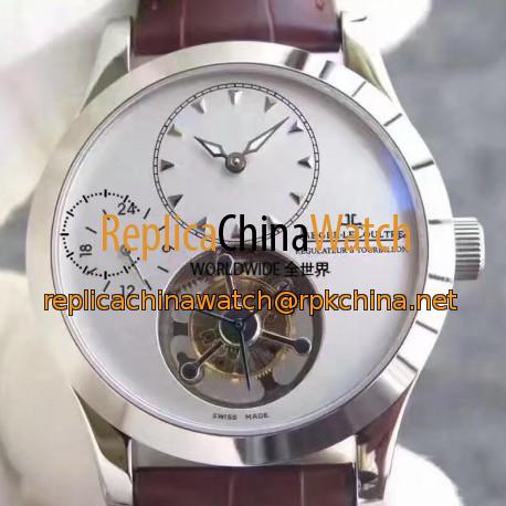 Replica Jaeger-LeCoultre Master Grande Tradition Tourbillon BM Stainless Steel Silver Dial Swiss Tourbillon