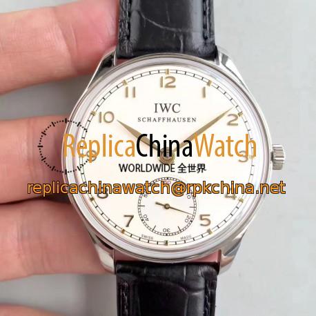 Replica IWC Portugieser IW510203 ZF Stainless Steel White Dial Swiss 59215