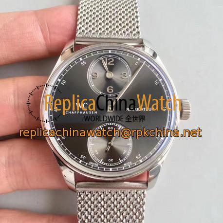 Replica IWC Portugieser Regulateur IW544401 YL Stainless Steel Anthracite Dial Swiss IWC 98245