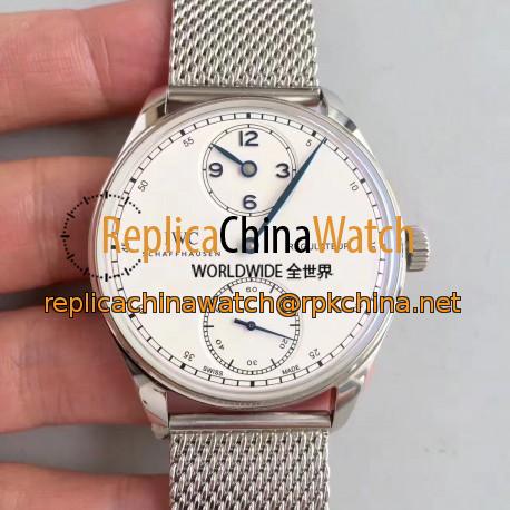 Replica IWC Portugieser Regulateur IW544401 YL Stainless Steel White Dial Swiss IWC 98245