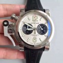 Replica Graham Chronofighter Oversize 20BR0V.B32A.K10N N Stainless Steel White Dial Swiss 7750