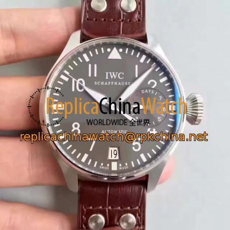 Replica IWC Big Pilot IW500912 ZF Stainless Steel Anthracite Dial Swiss 51111