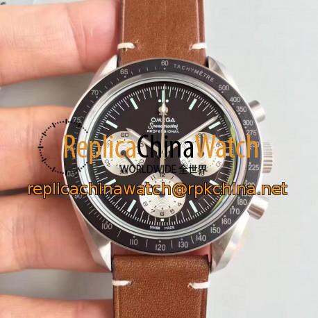 Replica Omega Speedmaster Moonwatch Speedy Tuesday 1978 311.32.42.30.01.001 JH Stainless Steel Black Dial Swiss 1861