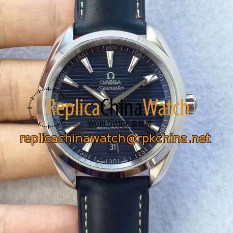 Replica Omega Seamaster Aqua Terra 150M Master Co-Axial Baselworld 2017 XF Stainless Steel Blue Dial Swiss 8900