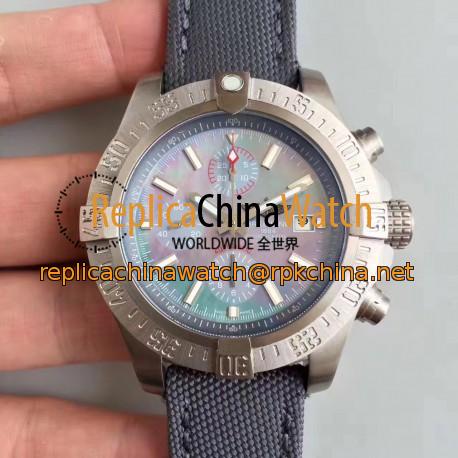 Replica Breitling Avenger Bandit E1338310/M534/253S/E20DSA.2 GF Titanium Mother Of Pearl Dial Swiss 7750