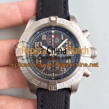 Replica Breitling Avenger Bandit E1338310/M534/253S/E20DSA.2 GF Titanium Black Dial Swiss 7750