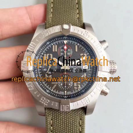 Replica Breitling Avenger Bandit E1338310/M534/253S/E20DSA.2 GF Titanium Black Dial Swiss 7750