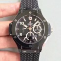 Replica Hublot Big Bang Evolution Black Magic 301.CX.130.RX HBB V6 Ceramic Black Dial Swiss HUB4100